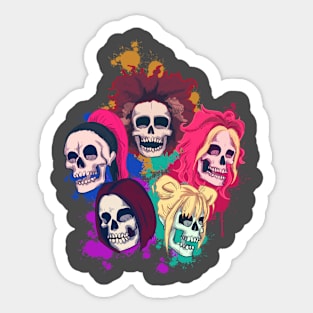 Spice Skulls Sticker